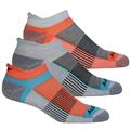 Saucony Inferno No Show Tab Socks Grey Assorted M22170-064