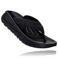 Hoka One One Ora Recovery Flip 2 Mens Black Dark Gull Gray 1099675 BDGGR