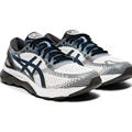 Asics Gel Nimbus 21 Men&#039;s Running Shoe White Deep Sapphire 1011A169 100