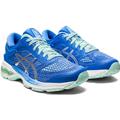 Asics Gel Kayano 26 Women&#039;s Running Shoe Blue Coast Pure Silver 1012A457 401