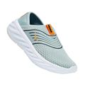 Hoka One One Ora Recovery Shoe Womens Blue Haze Bright Marigold 1099678 BHBM