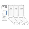 New Balance Performance Cushion Men&#039;s Crew White 3-Pack LAS01263