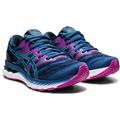 Asics Gel Nimbus 23 Women&#039;s Wide D Running Grand Shark Digital Aqua 1012A884 402