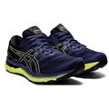 Asics Gel Nimbus 23 Men&#039;s Running Thunder Blue Glow Yellow 1011B004 407