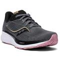 Saucony Guide 14 Women&#039;s Running Wide D Charcoal Rose S10655-45