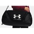 Under Armour Undeniable 5.0 Medium Duffle Black Metallic Silver 1369223 001