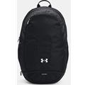 Under Armour Hustle 5.0 Backpack Black Metallic Silver 1364182-001