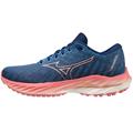 Mizuno Wave Inspire 19 Women's Running Blue Quartz - Peach Bud 411398.BQ22