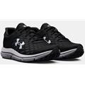 Under Armour Charged Assert 10 Men&#039;s Wide 4E Running Shoe in Black White 3026176-001