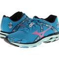 Mizuno Wave Inspire 10 Women&#039;s Running Caribbean Sea Shocking Pink Honeydew 410575.5K1M