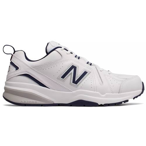 new balance all white trainers