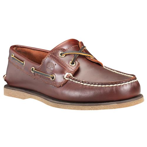 timberland men's classic 2 eye boat shoes