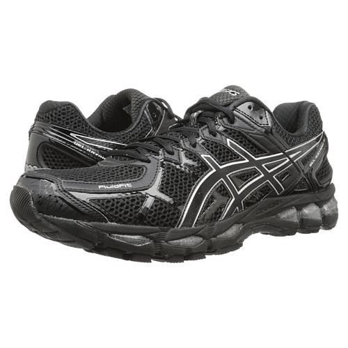 kleuring Republiek neutrale eFootwear - Asics Gel Kayano 21 Men's Running Shoe Onyx, Black, Silver  T4H2N 9990