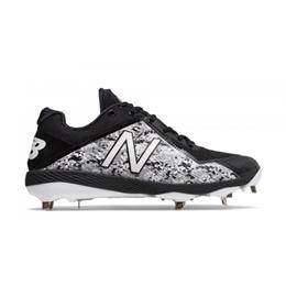 new balance men's l4040v4 synthetic low metal cleats