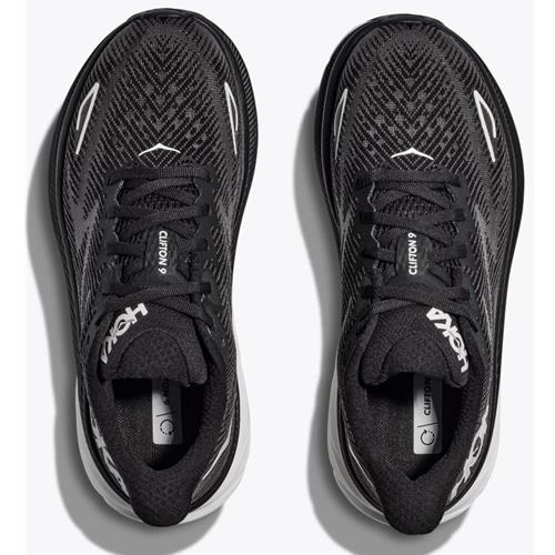 Hoka One One Clifton 9 Women's Wide D Black, White 1132211 BWHT