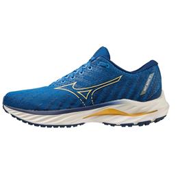 Mizuno Wave Inspire 19 Men's Running Shoe Snorkel Blue, Pale Marigold 411395.SK2B