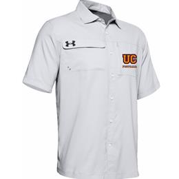 Ursinus Football Fall 2024 E Under Armour Men's Motivator Coach's Button Up Shirt 1351360UF24