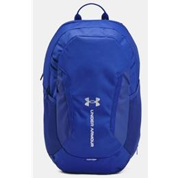 Under Armour Hustle 6.0 Team Backpack Castlerock Full Heather, Castlerock, Metallic Silver 1384673-025